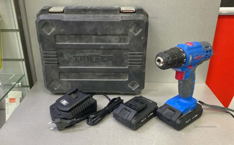 Дрель-шуруповерт Trigger 14,4v 20102