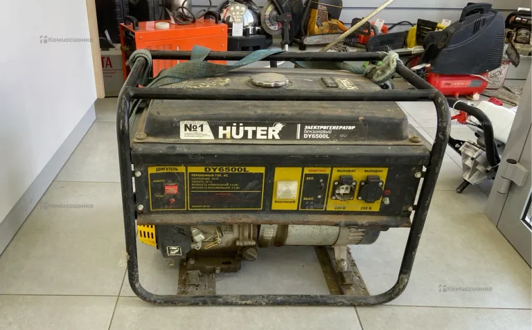 Газо-бензиновая электростанция Huter DY6500LXG
