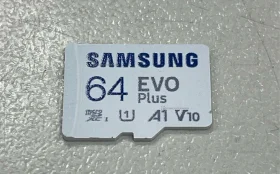 Карта памяти Samsung EVO Plus microSDXC 64 ГБ