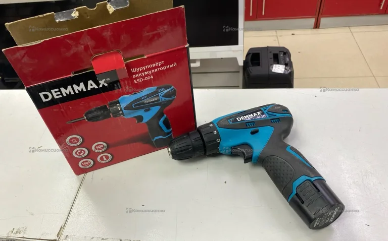 шуруповёрт аккумуляторный DEMMAX Esd-004