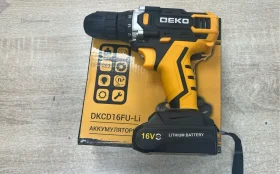 Аккумуляторная дрель-шуруповерт Deko DKCD16FU-Li