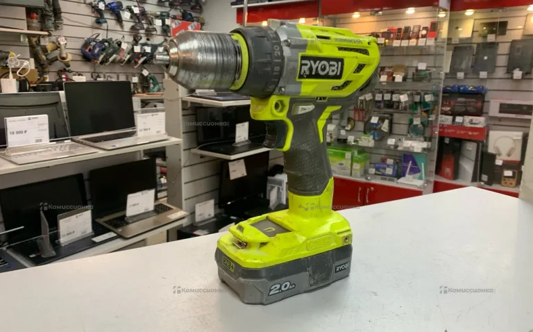 Аккумуляторная ударная дрель-шуруповерт RYOBI R18P