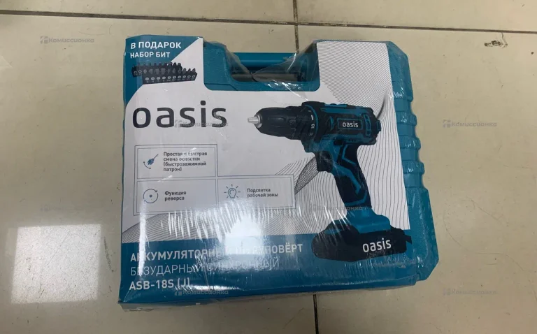 Аккумуляторная дрель-шуруповерт Oasis ASB-18S