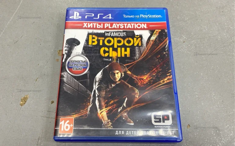 Диск для PS4 inFamous