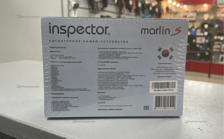 Регистратор  inspector marlin s