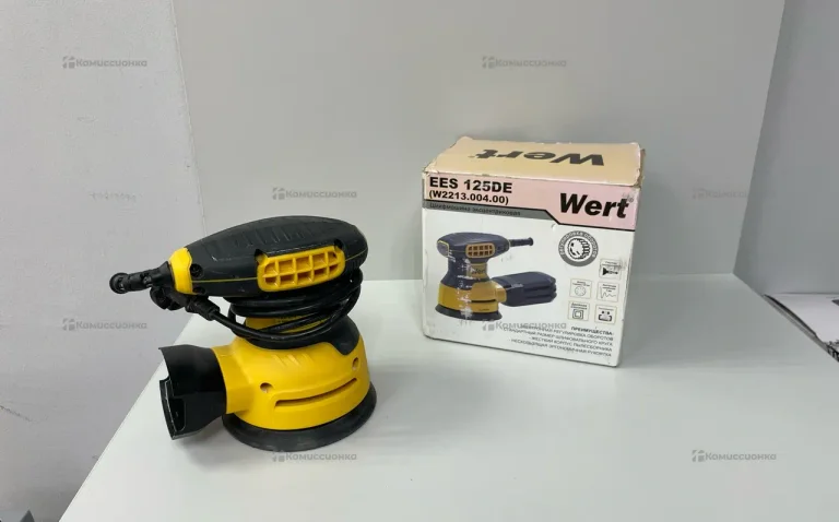 Эксцентриковая шлифмашина Wert EES 125DE