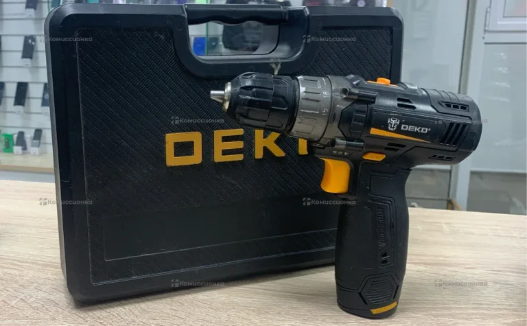 Дрель-шуруповерт DEKO GCD12DU3 SNOW WHITE