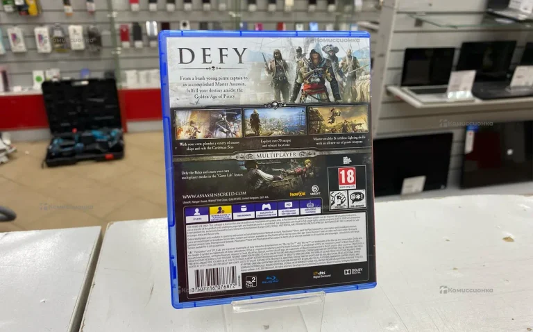 ДИСК PS4 ASSASIN CREEP BLACK FLAG