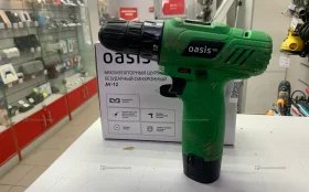 Купить Аккумуляторная дрель-шуруповерт Oasis AV-12 б/у , в Уфа Цена:790рублей