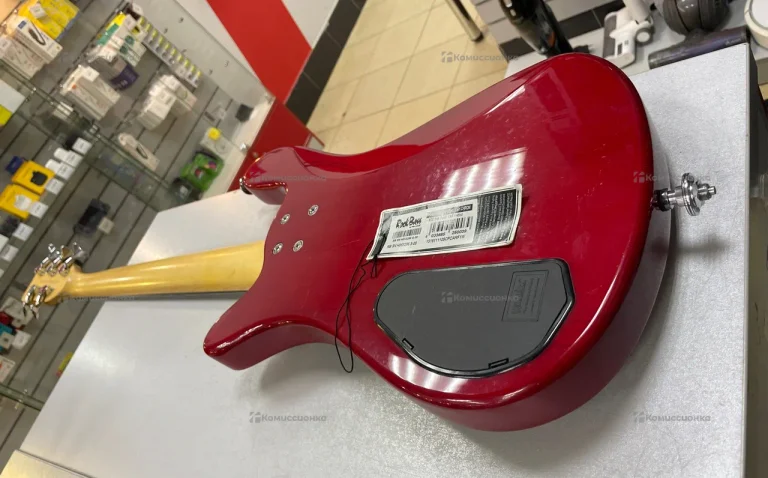 Бас-гитара RockBass Std 5 Red Stain Chrom