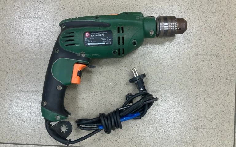 Дрель Калибр ДЭ-670ЕРУ