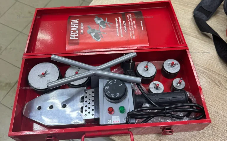 Аппарат для сварки пластиковых труб Ресанта АСПТ-1