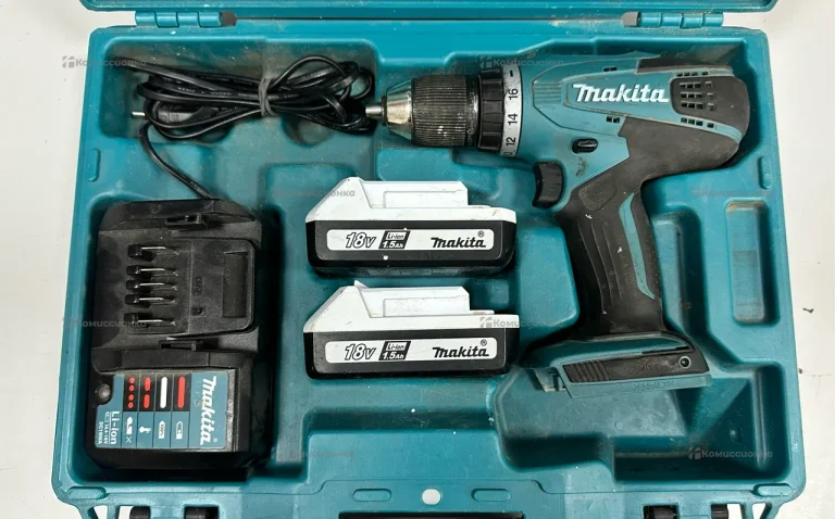 Дрель-шуруповерт Makita DF457D