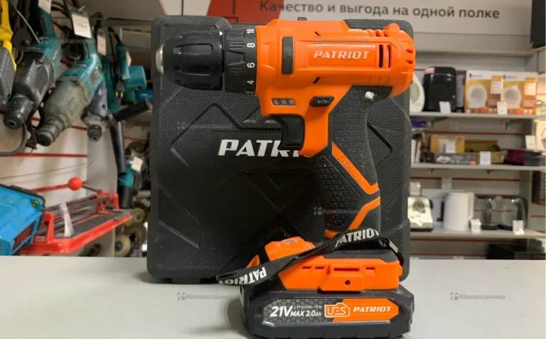 BR189UES patriot шуруповерт
