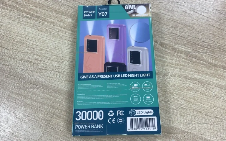 Power Bank  Y07 30000mAh
