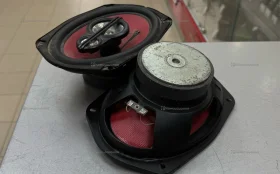 Колонки  красные