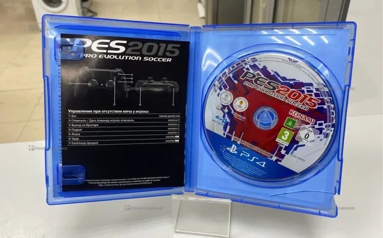 Диск на Ps4 pes2015