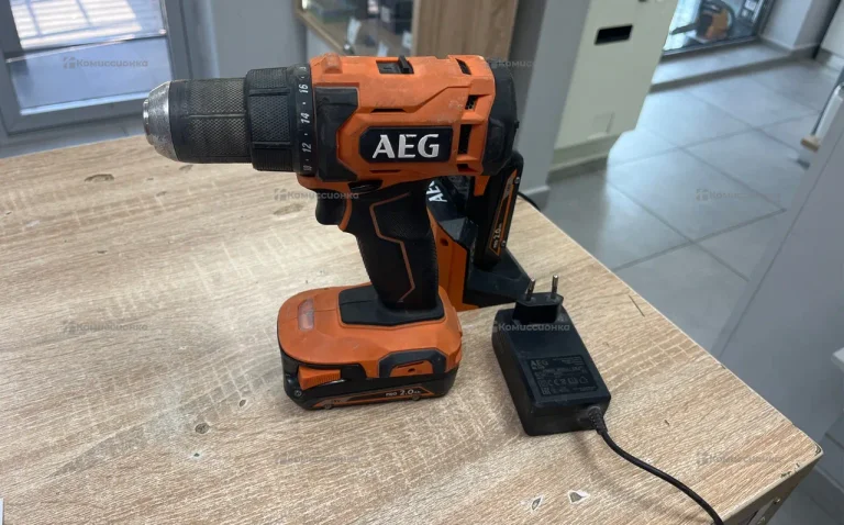 Аккумуляторный шуруповерт AEG BS18G4