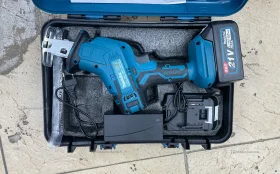 Сабельная пила Makita синий кейс