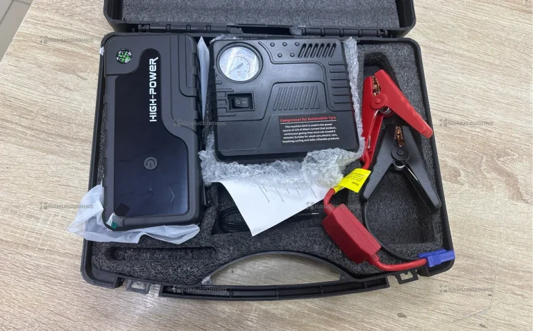 Пусковоеустройство для аккамуляторов High-Power и автокомпрессор