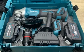 реплика makita набор 2в1 дрель и ушм