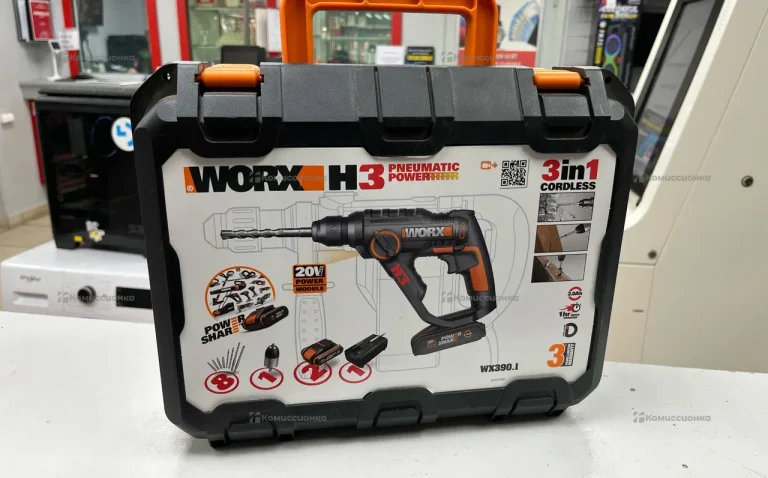 Перфоратор аккумуляторный Worx WX390.1