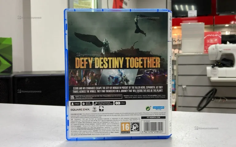 Sony Ps5 диск final fantasy 7 rebirth