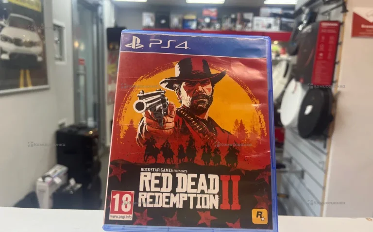 диск red dead redemption 2