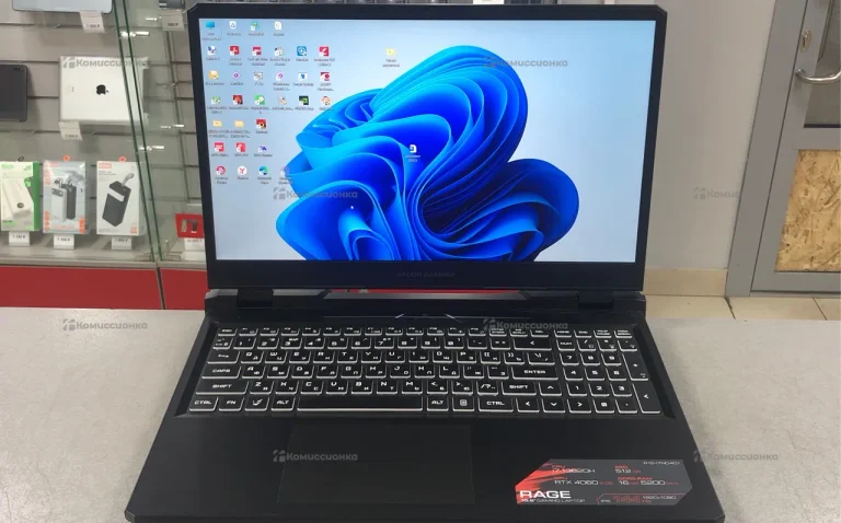 Ноутбук ARDOR GAMING RAGE R15-i7ND401