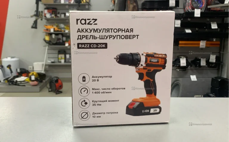 Шуруповерт Razz CD-20K