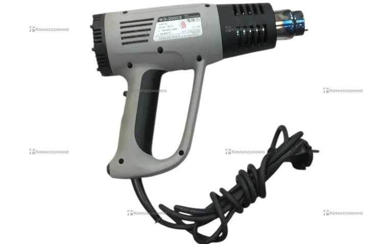 Строительный фен Интерскол ФЭ-2000Э