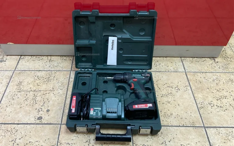 Аккумуляторный дрель шуруповерт METABO BS 18 LTX