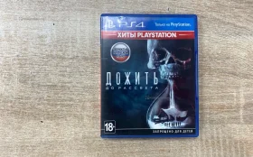 PS4 диск. Дожить до рассвета