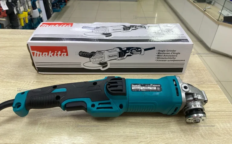 УШМ Makita125 9668HN длин ручка