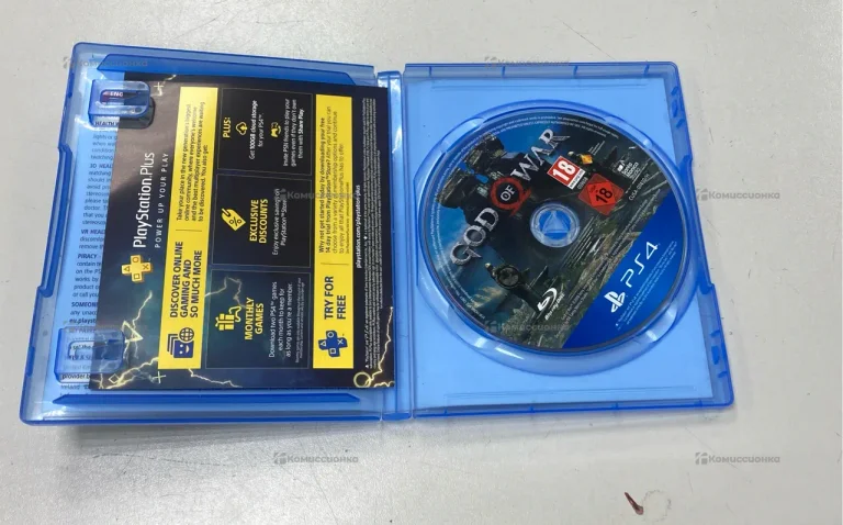 диск ps4 God of war
