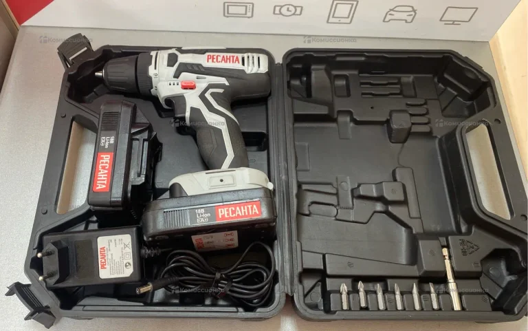 Шуруповерт Ресанта ДА-18-2ЛК