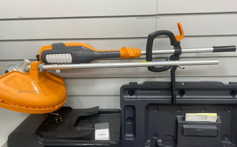 Триммер садовый электрический сетевой для травы VI