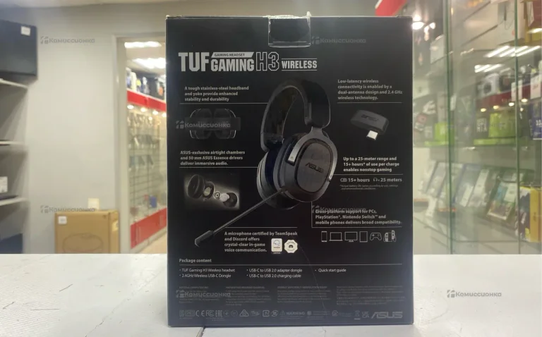 игровые наушники ASUs TUF Gaming H3 Wireless