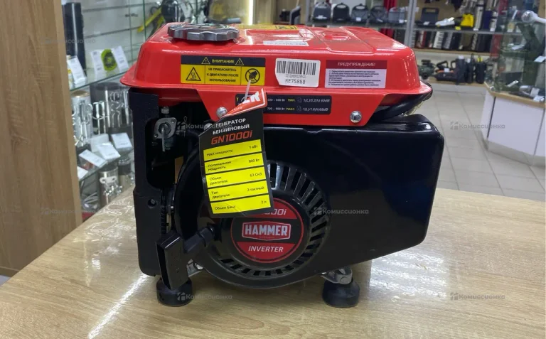 Бензогенератор Hammer GN1000i (RE75888)