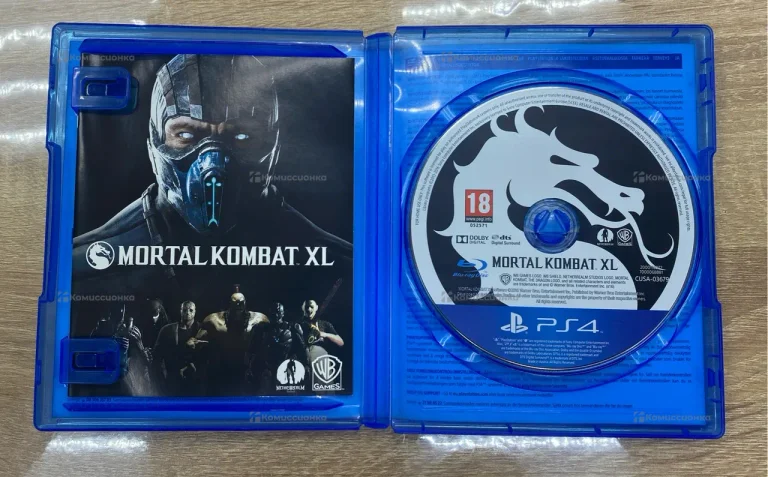 Диск PS4 Mortal Kombat XL