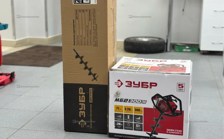 Мотобур Зубр МБ2-300 Н 3.26л.с