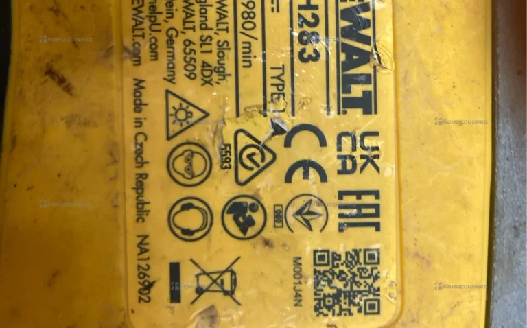 Аккумуляторный перфоратор Dewalt DCH283