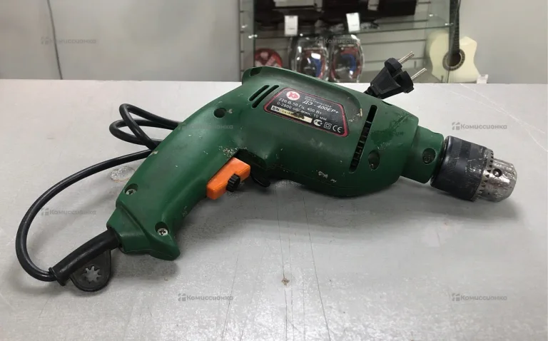 Дрель Калибр Электрическая ДЭ-400ЕР+