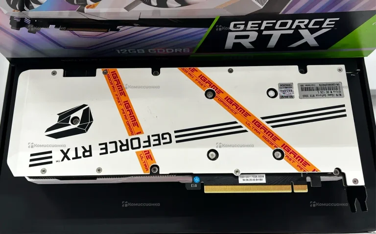 Видеокарта iGame RTX 3060 Ultra 12gb OC