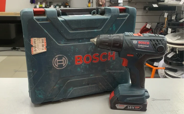 Аккумуляторная дрель-шуруповерт Bosch GSR 180-Li 2