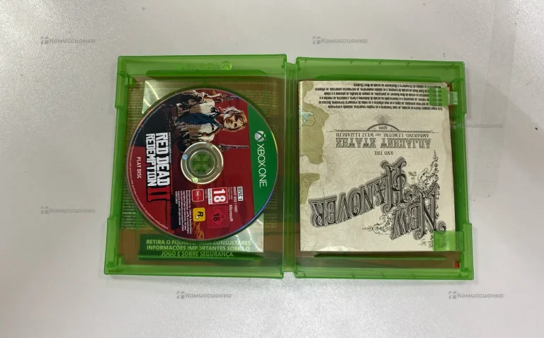 Приставка Xbox диск red dead redemption 2