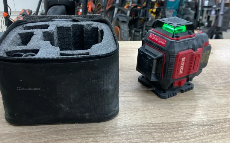 Лазерный уровень elitech ln16-zel promo