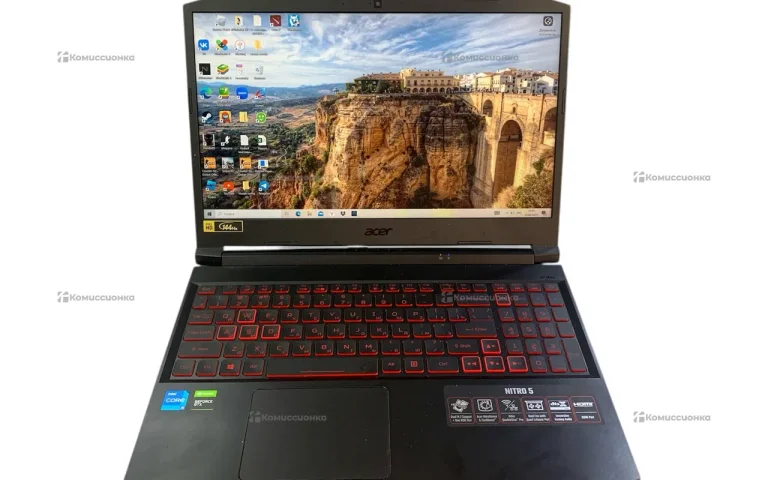 Ноутбук  acer nitro 5 an515 57
