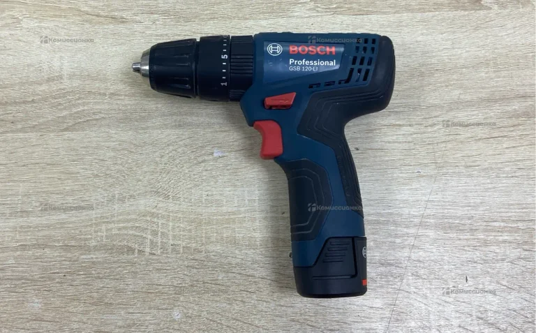 Аккумуляторная дрель-шуруповерт Bosch GSB 120 li