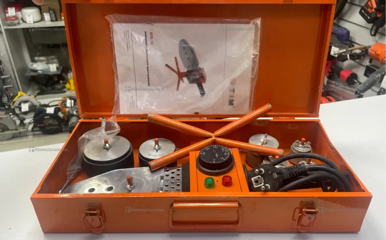 Аппарат для сварки пластиковых труб TIM WM-10C